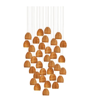Currey Beehive Multi-Drop Pendant 9000-1004