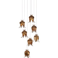 Currey Iota Multi-Drop Pendant 9000-1021