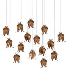 Currey Iota Multi-Drop Pendant 9000-1023