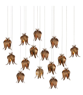 Currey Iota Multi-Drop Pendant 9000-1023