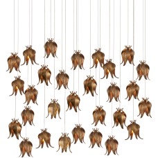 Currey Iota Multi-Drop Pendant 9000-1024