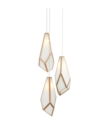 Currey Glace Multi-Drop Pendant 9000-1034
