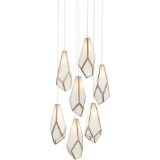 Currey Glace Multi-Drop Pendant 9000-1035