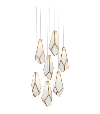 Currey Glace Multi-Drop Pendant 9000-1035