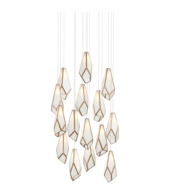 Currey Glace Multi-Drop Pendant 9000-1036