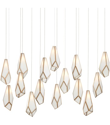 Currey Glace Multi-Drop Pendant 9000-1037