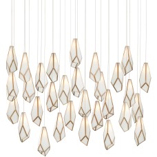 Currey Glace Multi-Drop Pendant 9000-1038