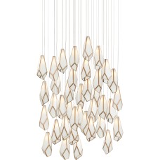 Currey Glace Multi-Drop Pendant 9000-1039