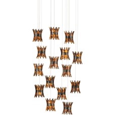 Currey Alsop Multi-Drop Pendant 9000-1043