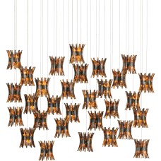 Currey Alsop Multi-Drop Pendant 9000-1045