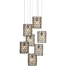 Currey Regatta Multi-Drop Pendant 9000-1049