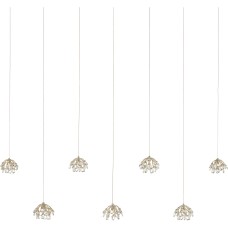 Currey Crystal Bud Multi-Drop Linear Pendant 9000-1054