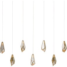 Currey Glace Multi-Drop Pendant 9000-1059