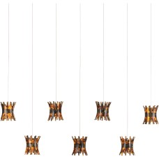 Currey Alsop Multi-Drop Linear Pendant 9000-1073