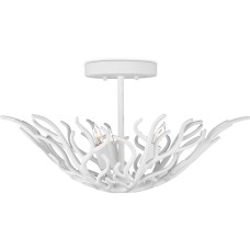Currey Snowfall Semi-Flush Mount 9000-1124