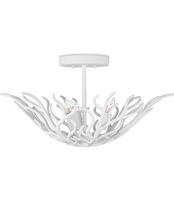 Currey Snowfall Semi-Flush Mount 9000-1124