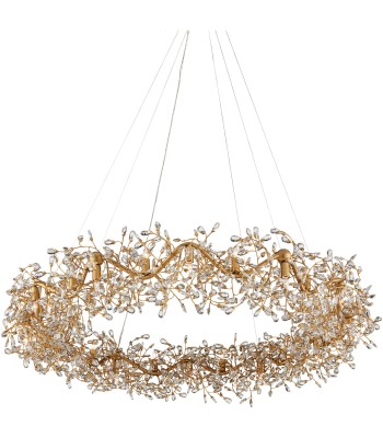 Currey Crystal Bud Ring Chandelier 9000-1136