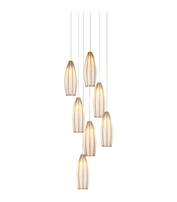 Currey Parish Multi-Drop Pendant 9000-1187