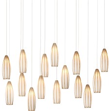 Currey Parish Multi-Drop Pendant 9000-1189