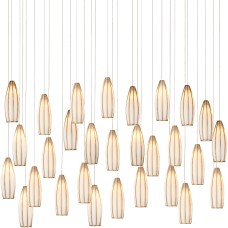 Currey Parish Multi-Drop Pendant 9000-1190