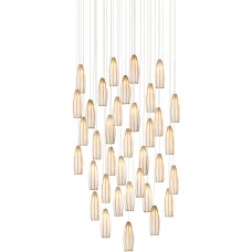 Currey Parish Multi-Drop Pendant 9000-1191