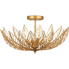 Currey Leaflace Semi-Flush Mount 9000-1228