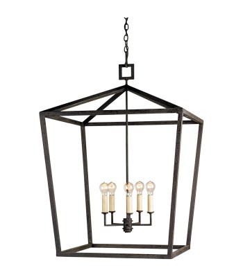 Currey Denison Lantern Pendant 9871