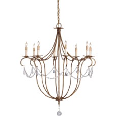 Currey Crystal Light Chandelier 9881