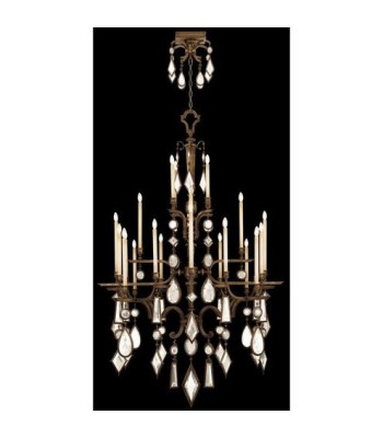 Fine Art Encased Gems Chandelier 709440-3ST