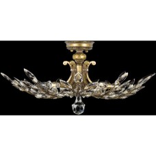 Fine Art Crystal Laurel Semi-Flush Mount 776240ST