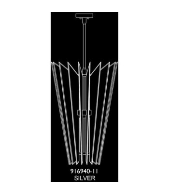 Fine Art Newton Ceiling Pendant 916940-11ST