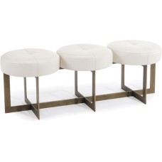 John Richard Leah Bench AMF-1474-WHTE-AS