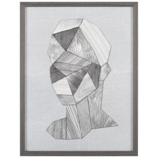 John Richard Erika Greenfields Driftwood Head Faith Giclee GBG-2833