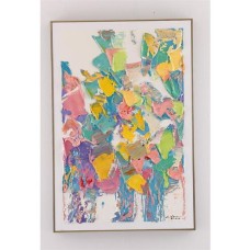 John Richard LM Zhou's Textural Brushstrokes II Painting JRO-3369