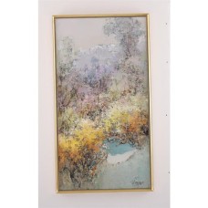 John Richard LM Zhou's Sylvan Stroll II Painting JRO-3371