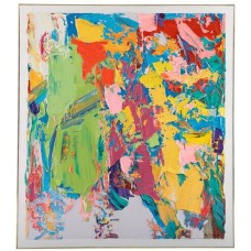 John Richard LM Zhou's Cascading Colors Painting JRO-3372