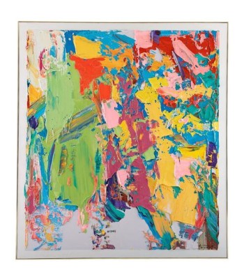 John Richard LM Zhou's Cascading Colors Painting JRO-3372