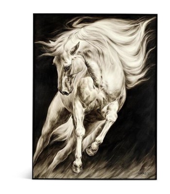 John Richard LM Zhou's Surging Equine Oils and Art JRO-3438