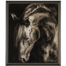 John Richard LM Zhou's Gentle Equine Oils and Art JRO-3454