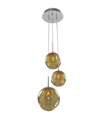 Kalco Meteor Ceiling Pendant 309540CH-AMBER