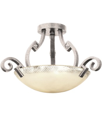 Kalco Ibiza Semi Flush Mount 4269PS-ECRU