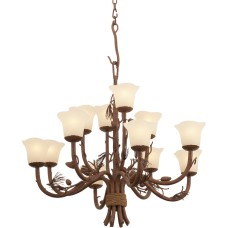 Kalco Ponderosa Chandelier 5042PD-1255