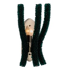 Kalco Coral Wall Sconce 525921BCG-GRN