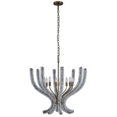 Kalco Coral Chandelier 525955BCG-CLR