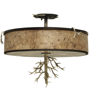 Kalco Oakham Semi Flush Mount 6613BZG