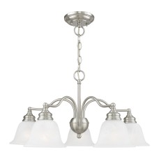 Livex Essex Chandelier/Semi-Flush 1346-91