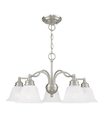 Livex Essex Chandelier/Semi-Flush 1346-91