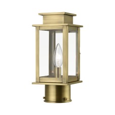 Livex Princeton Outdoor Mini Post Top Lantern 20201-01