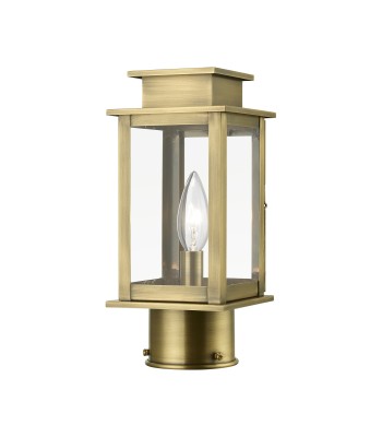 Livex Princeton Outdoor Mini Post Top Lantern 20201-01
