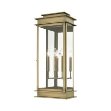 Livex Princeton Outdoor Wall Lantern 20208-01